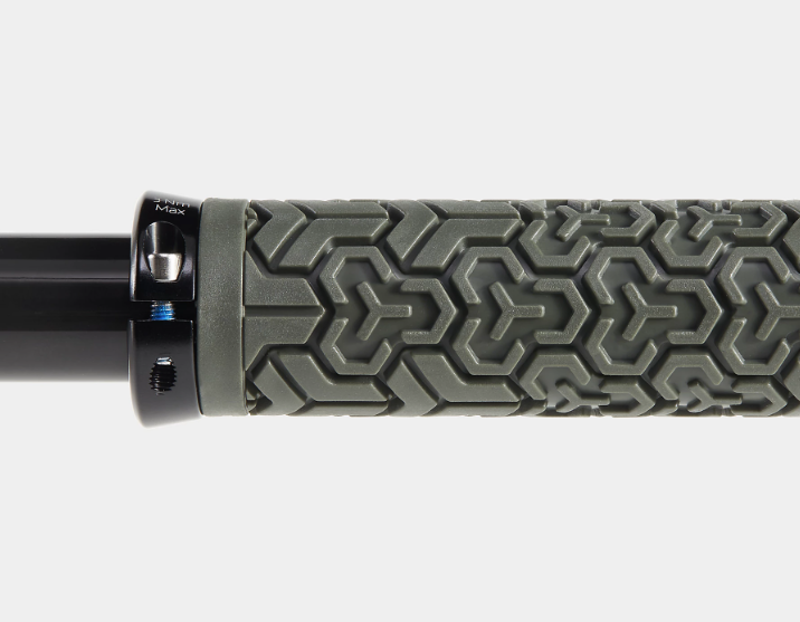 Bontrager SE Elite Recycled Plastic Grips in Olive Grey-2